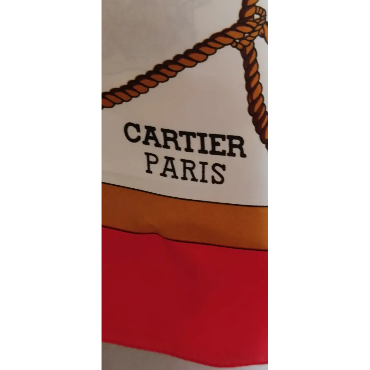 Luxury Cartier Silk handkerchief Women