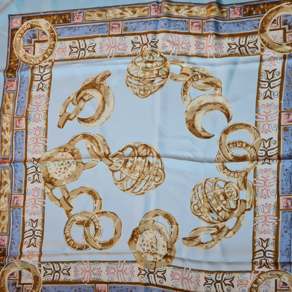 Buy Celine Silk handkerchief online - Vintage