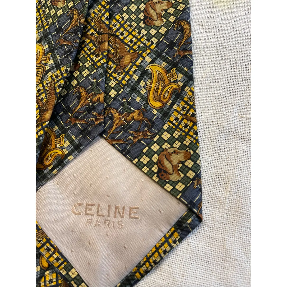 Luxury Celine Ties Men - Vintage