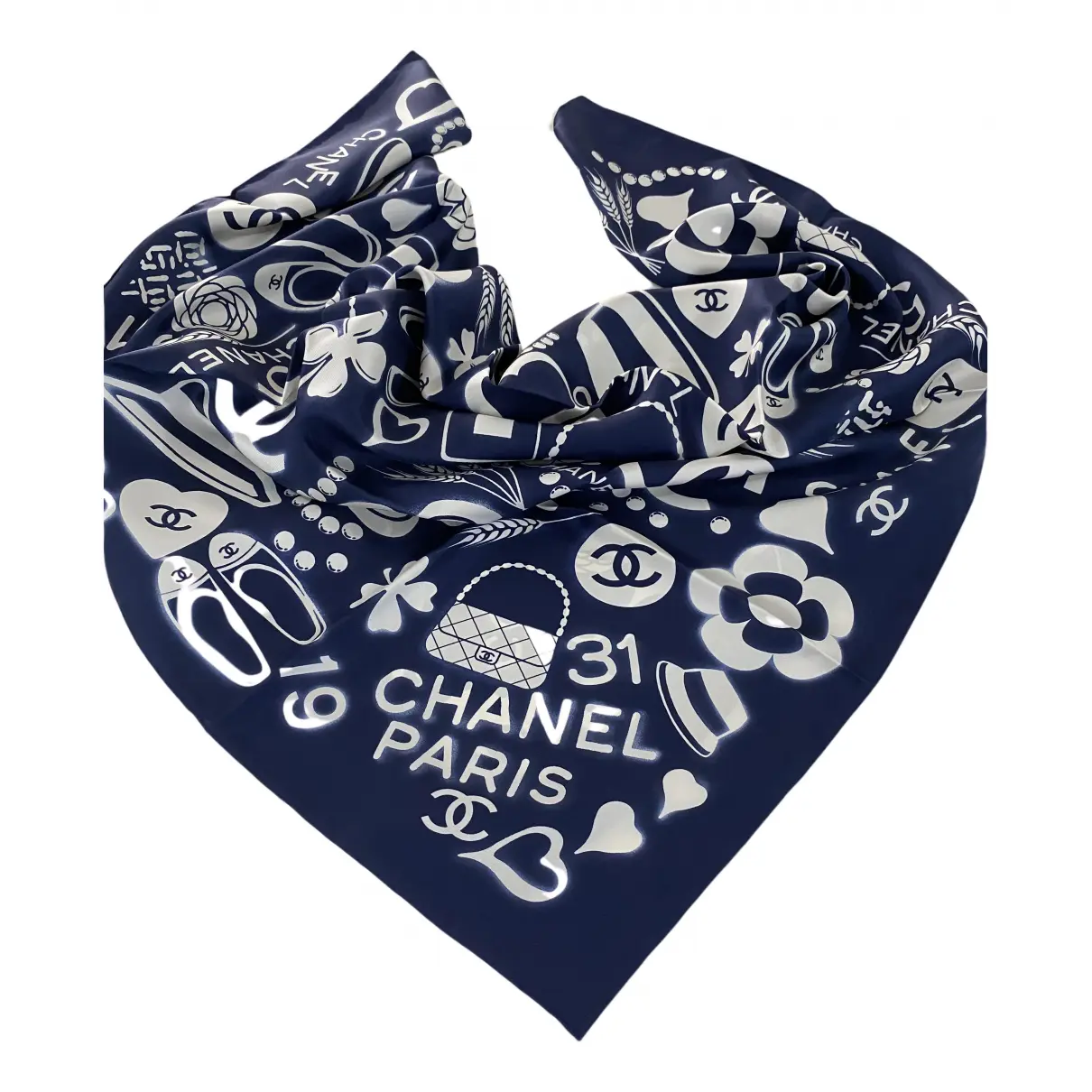 Silk neckerchief Chanel