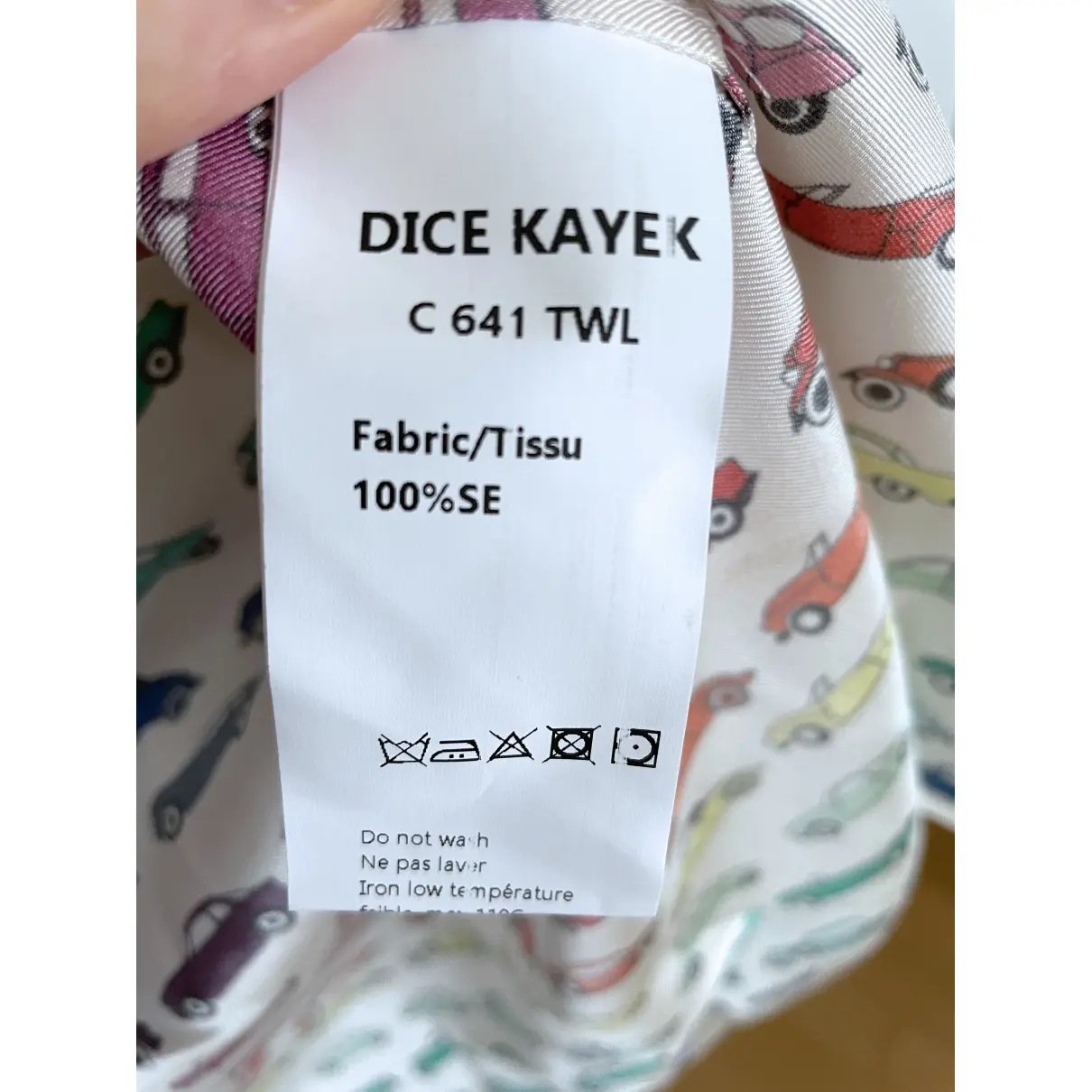 Silk blouse Dice Kayek