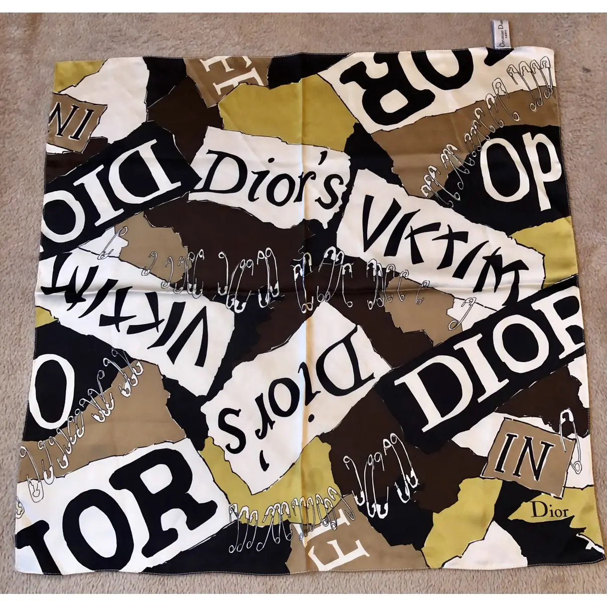 Buy Dior Silk handkerchief online - Vintage