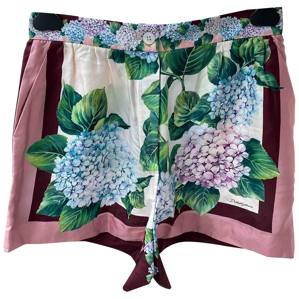 Silk shorts Dolce & Gabbana