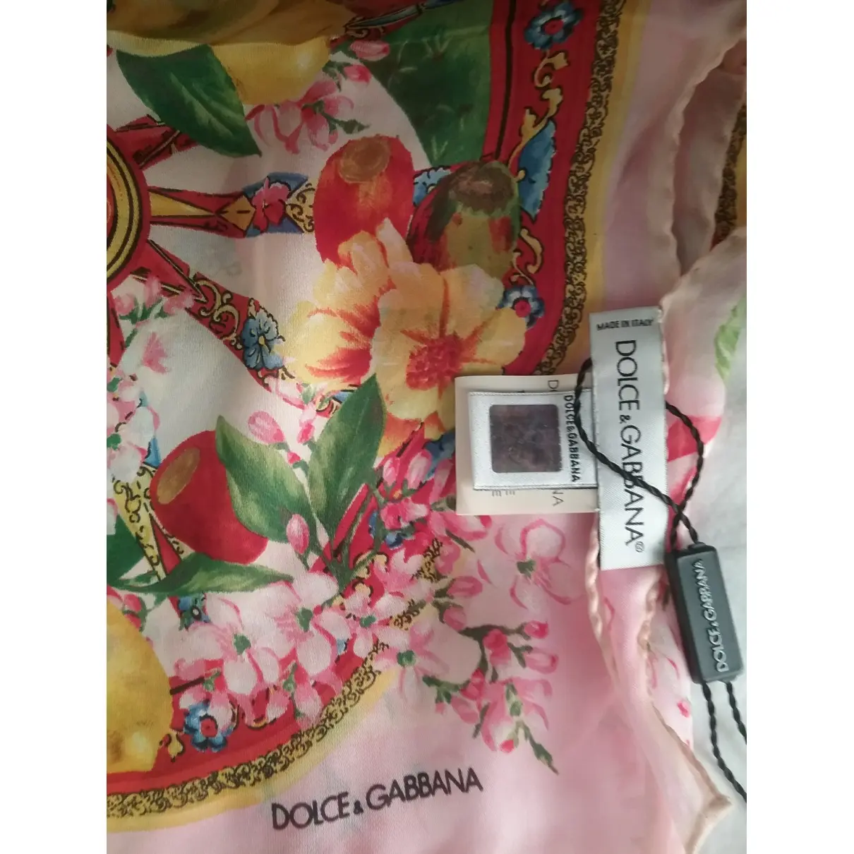 Luxury Dolce & Gabbana Silk handkerchief Women