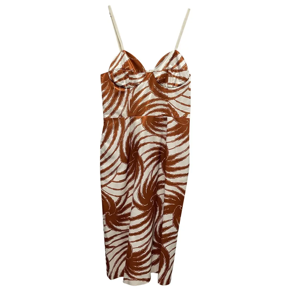 Silk mid-length dress Dries Van Noten