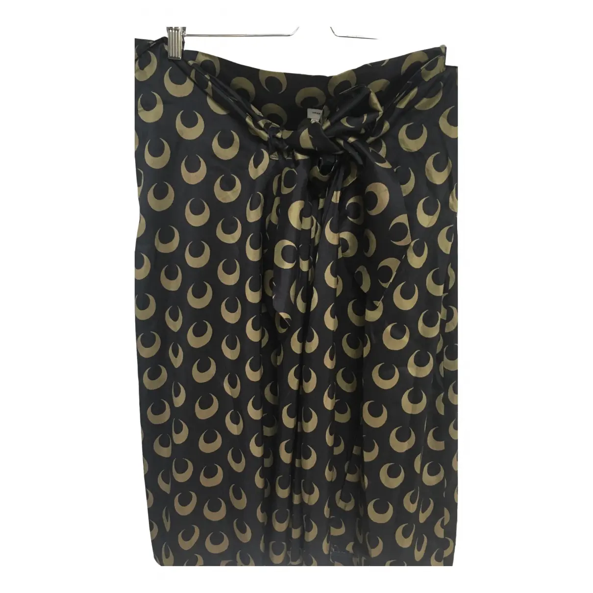 Buy Dries Van Noten Silk mid-length skirt online - Vintage