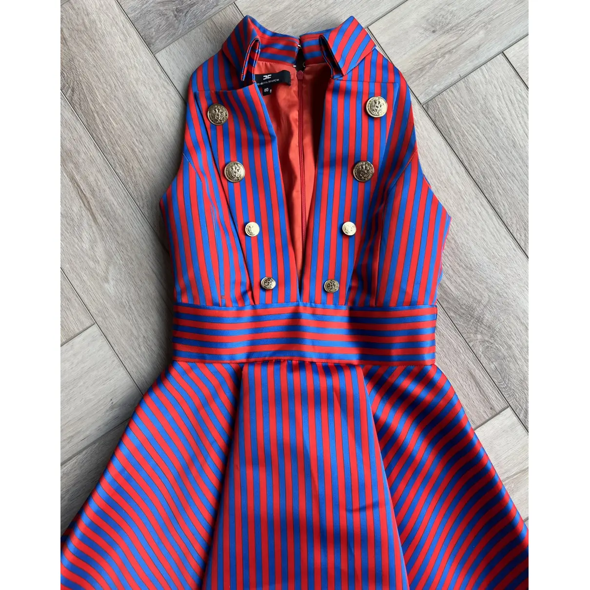 Buy Elisabetta Franchi Silk mini dress online