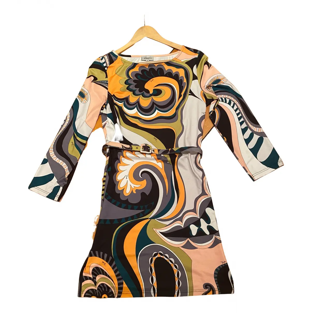 Silk mid-length dress Emilio Pucci