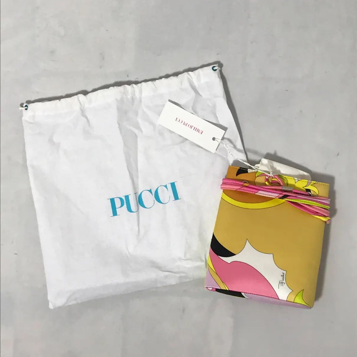 Silk handbag Emilio Pucci