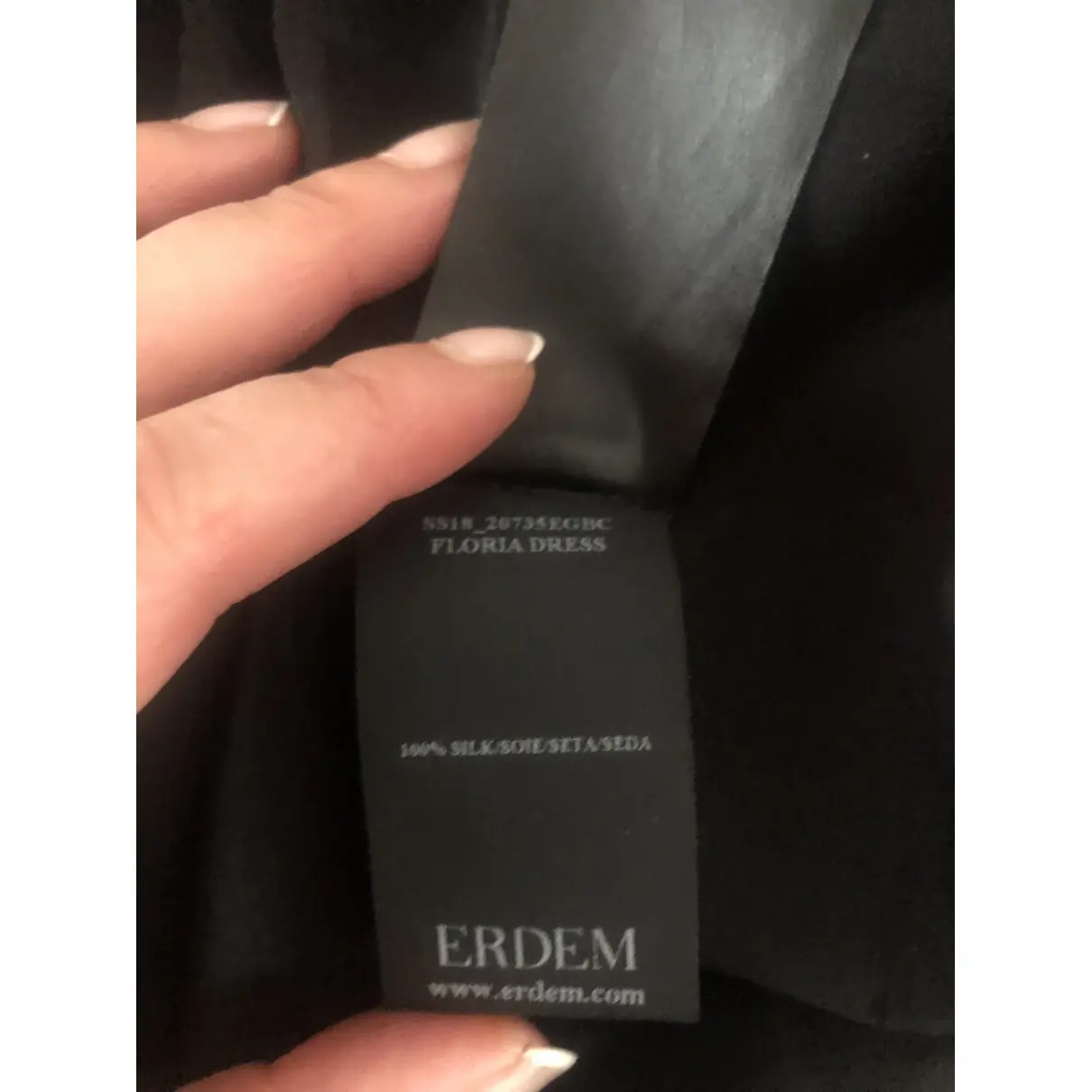 Buy Erdem Silk mid-length dress online