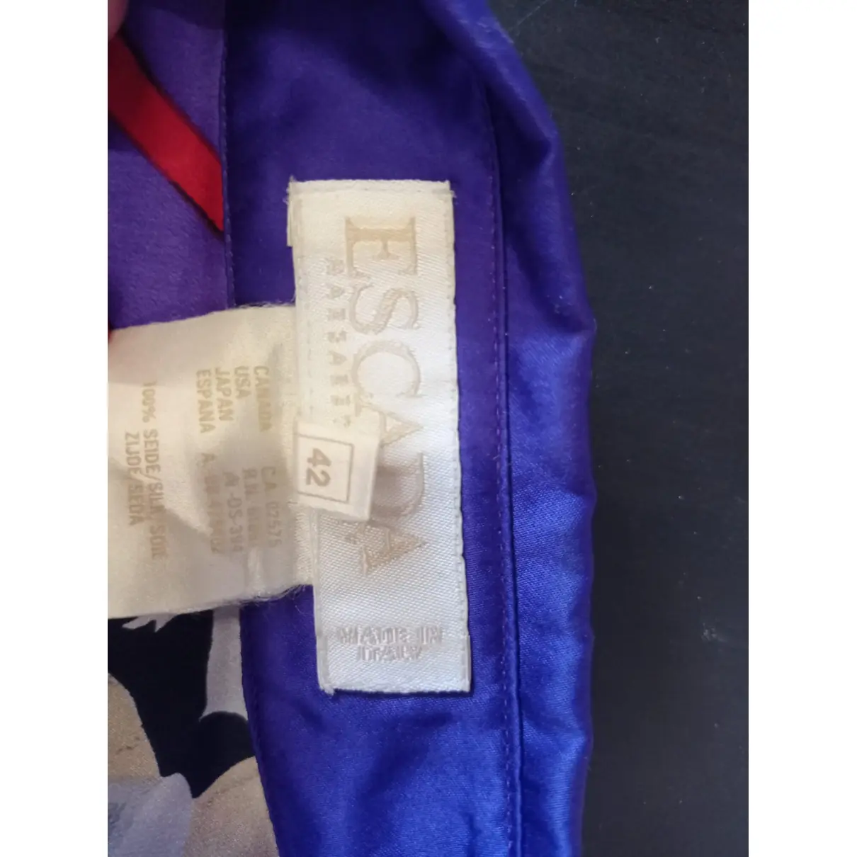 Silk shirt Escada - Vintage