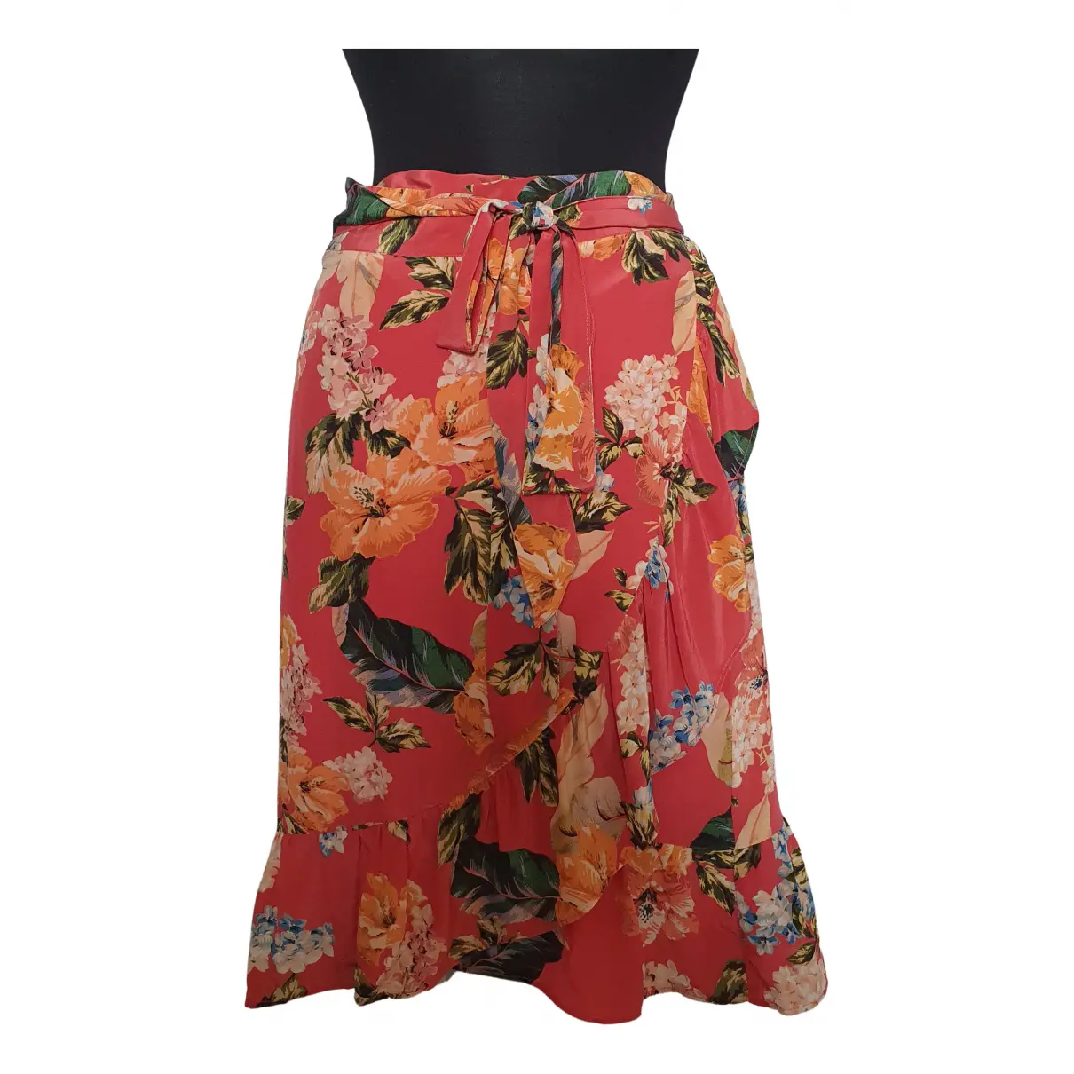 Silk mid-length skirt Fallwinterspringsummer