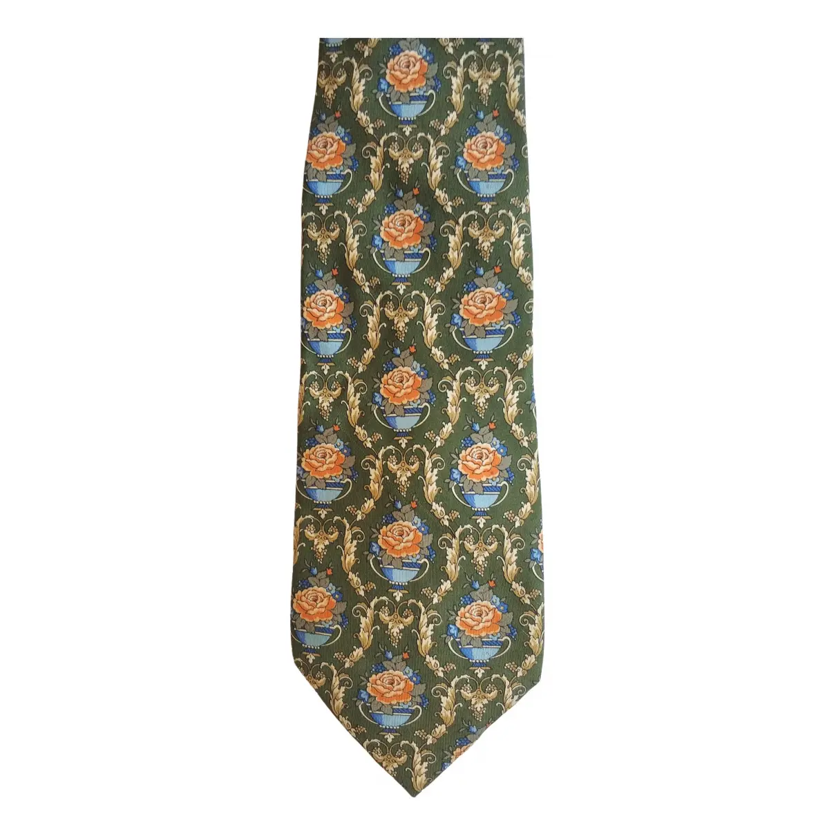 Silk tie Fendi - Vintage