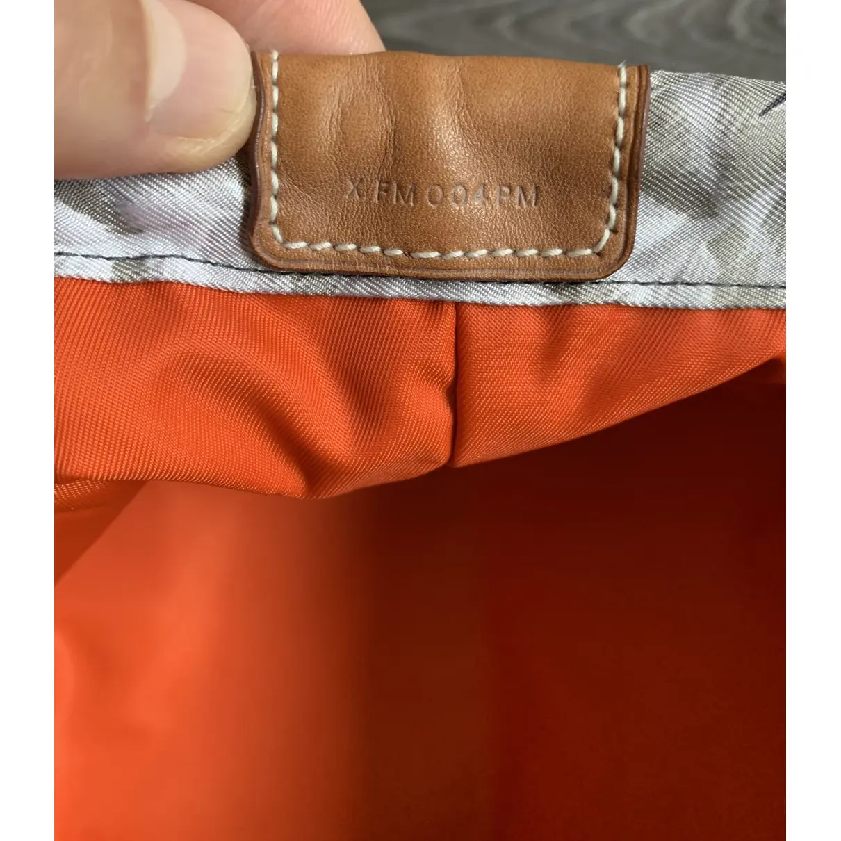 Fourbi silk clutch bag Hermès