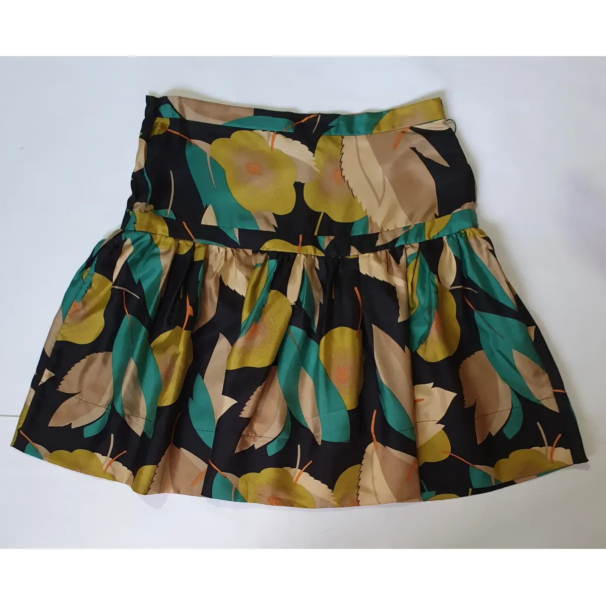 Buy French Connection Silk mid-length skirt online