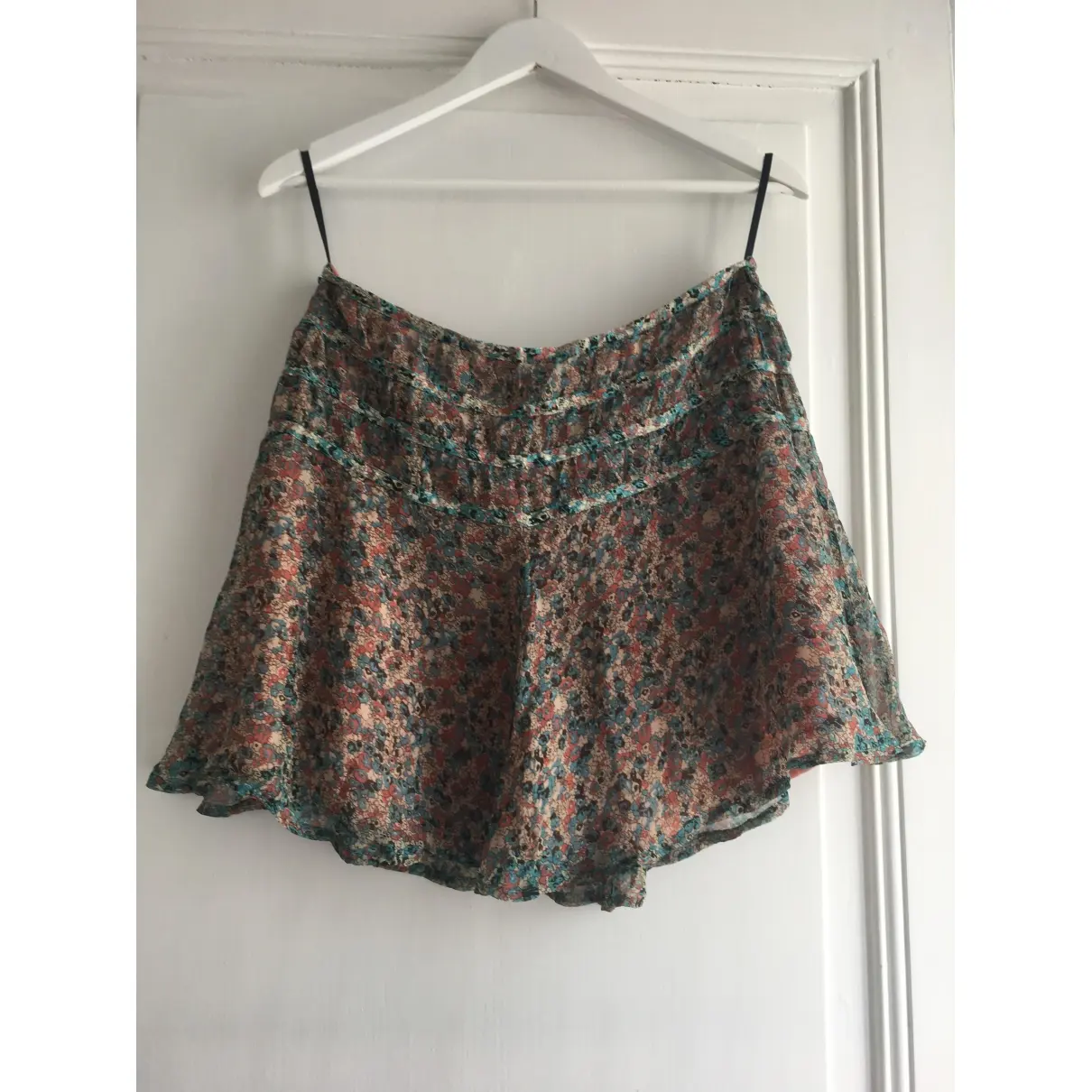 Buy French Connection Silk mid-length skirt online