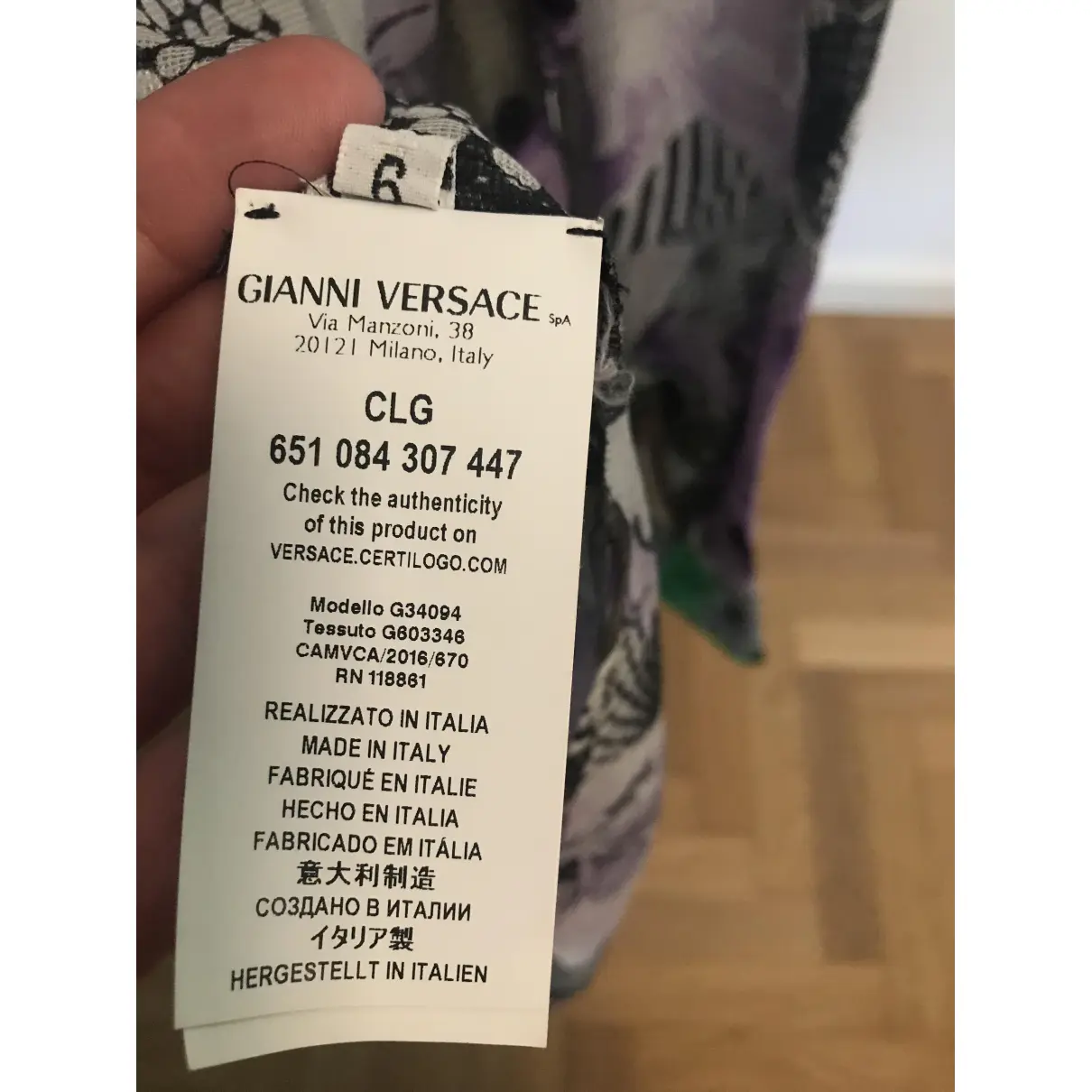 Buy Gianni Versace Silk shirt online