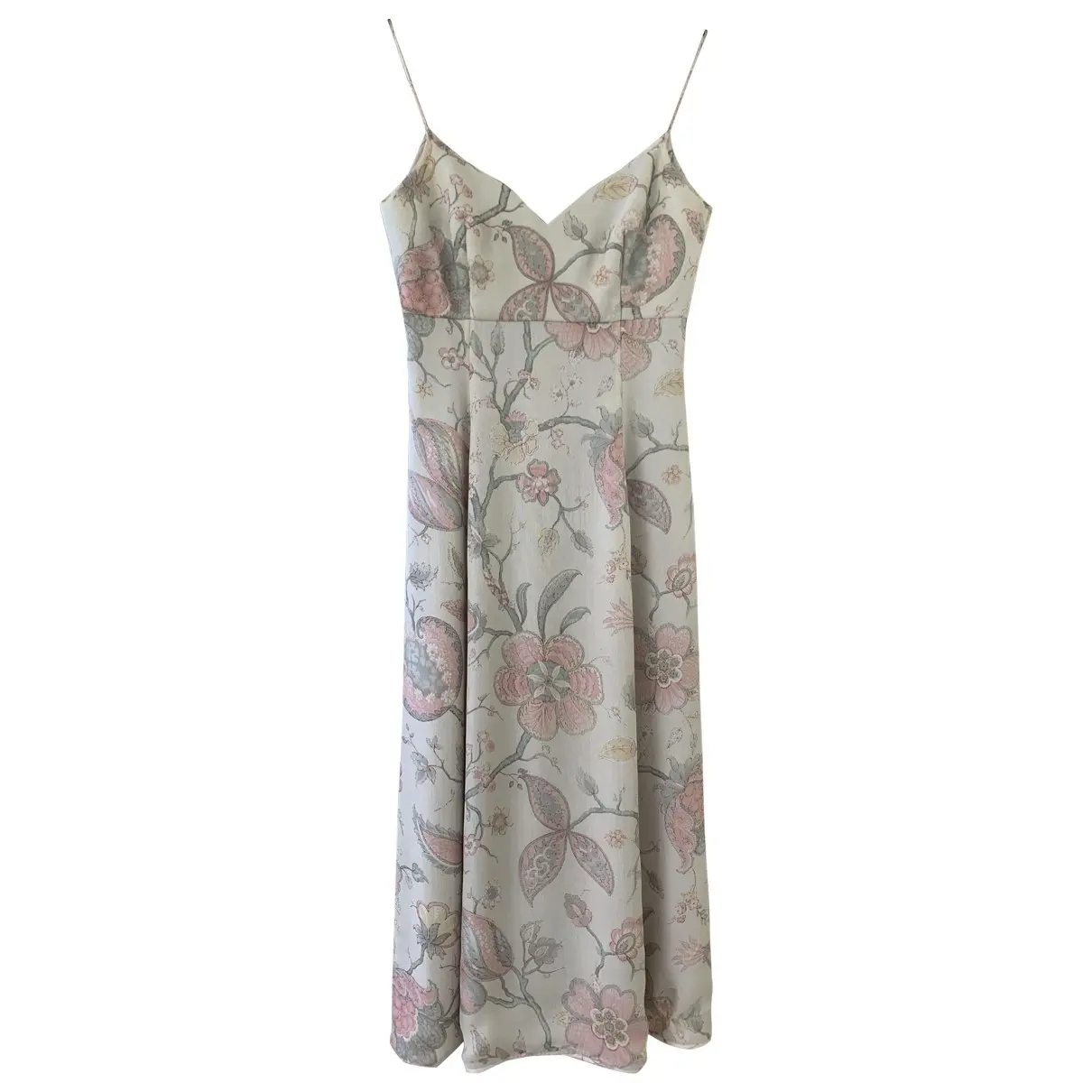 Silk mid-length dress Giorgio Armani - Vintage
