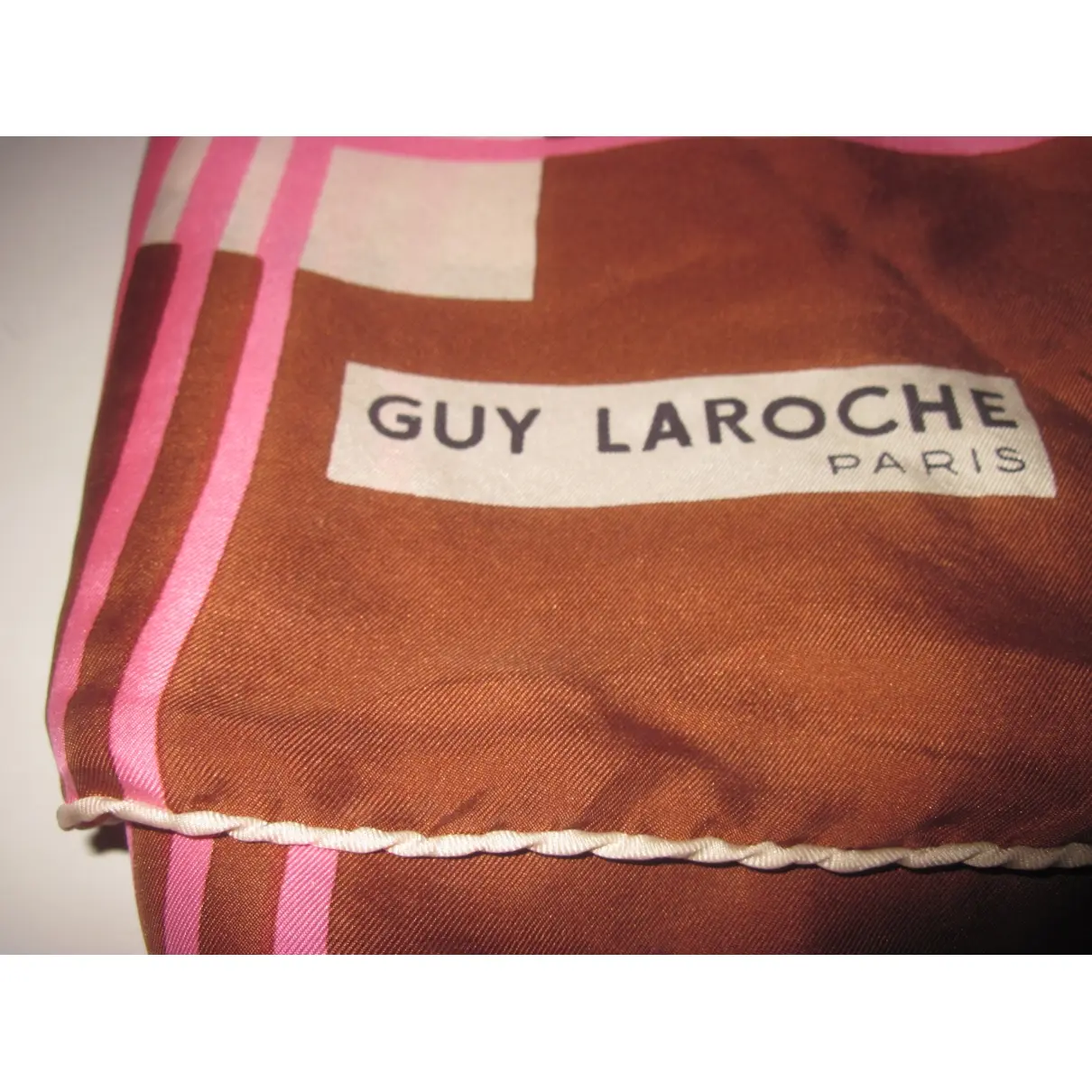 Buy Guy Laroche Silk handkerchief online - Vintage