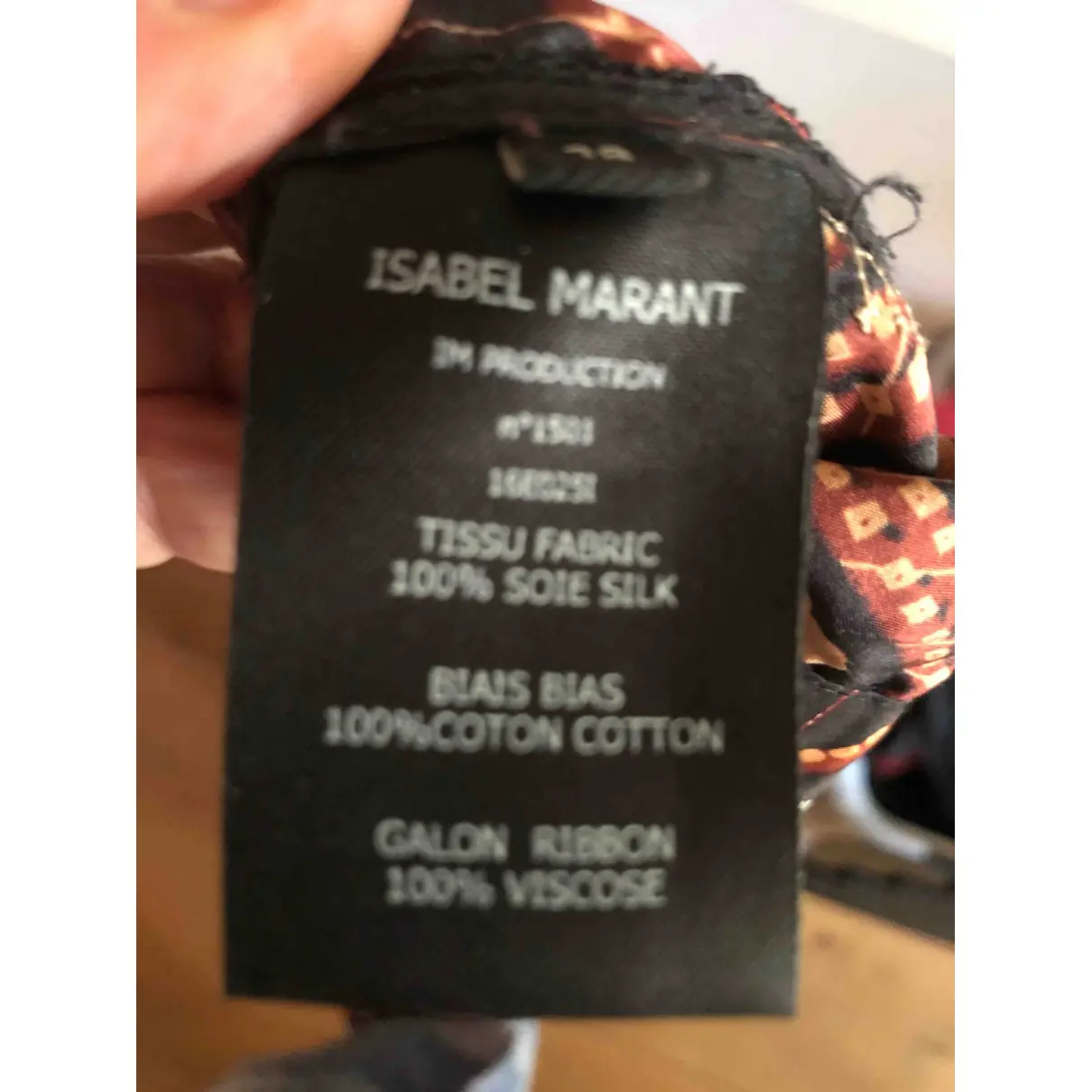 Haeza silk mid-length dress Isabel Marant
