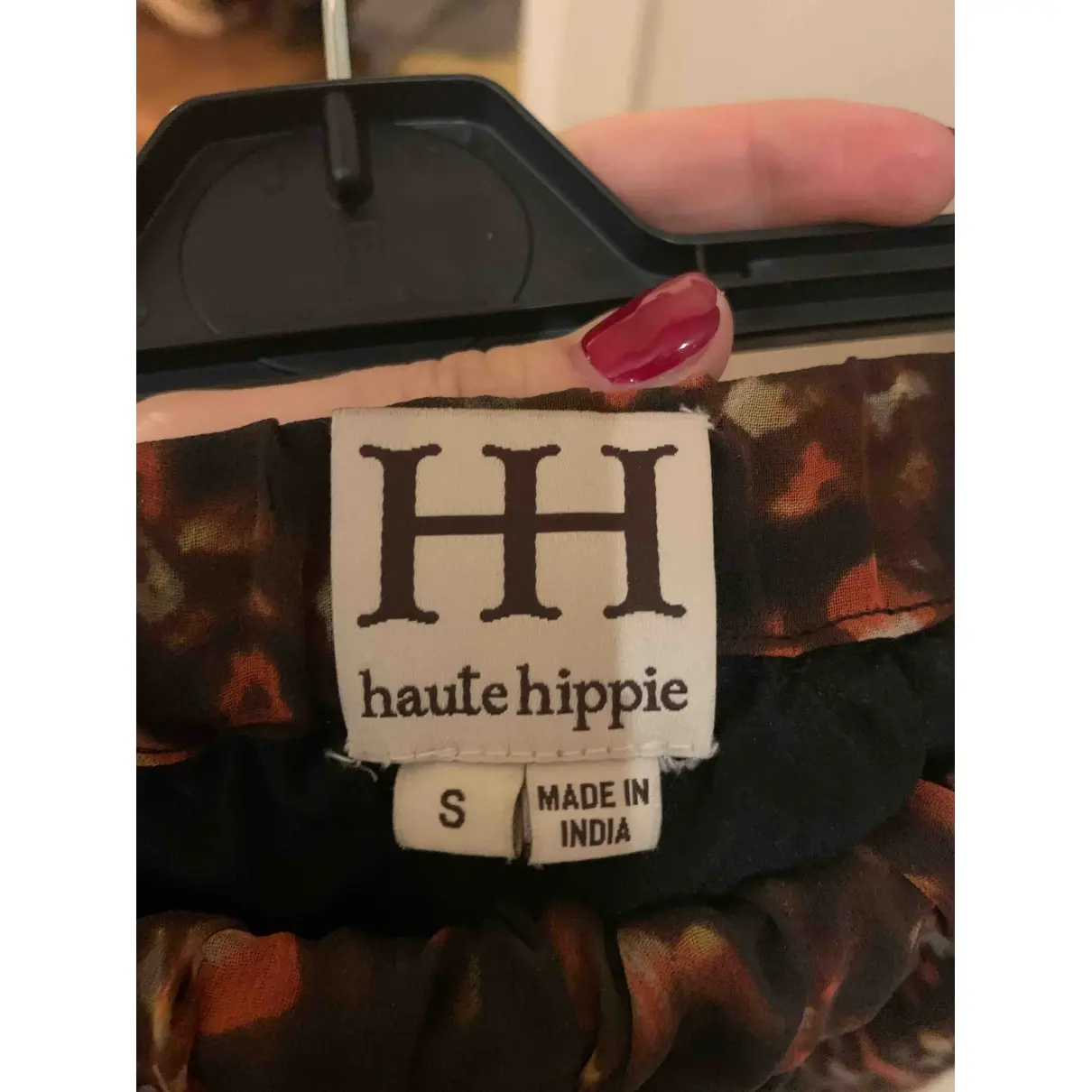 Buy Haute Hippie Silk mini skirt online