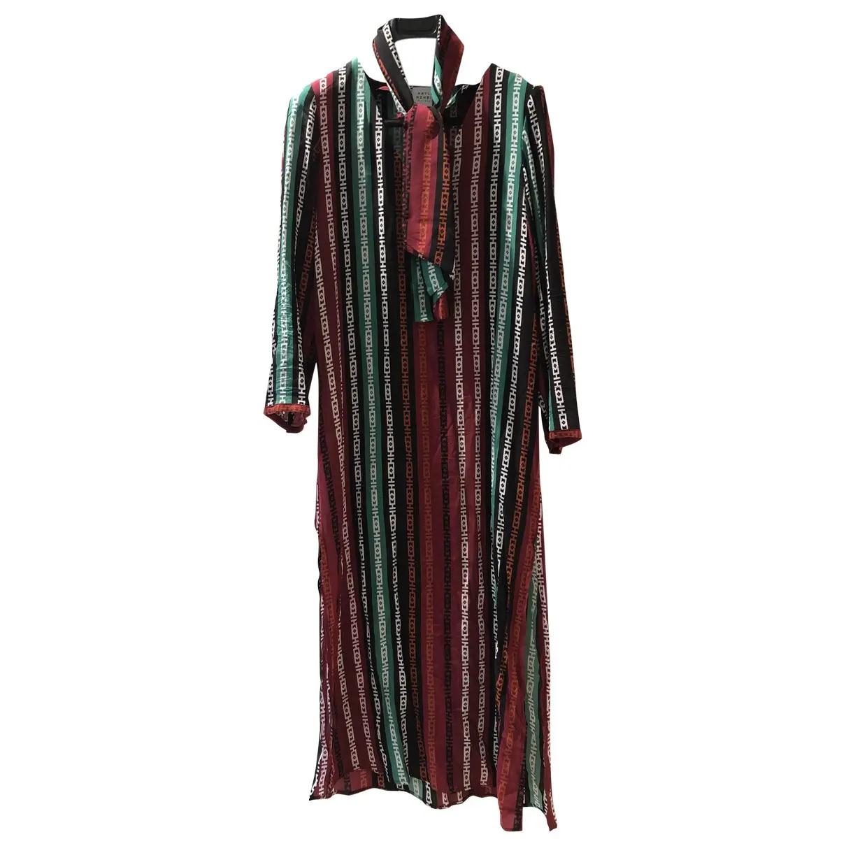 Silk mid-length dress Hayley Menzies