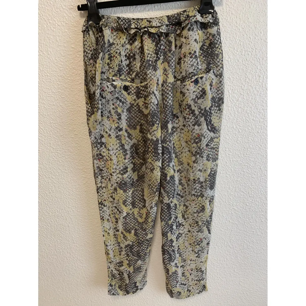 Isabel Marant Silk carot pants for sale