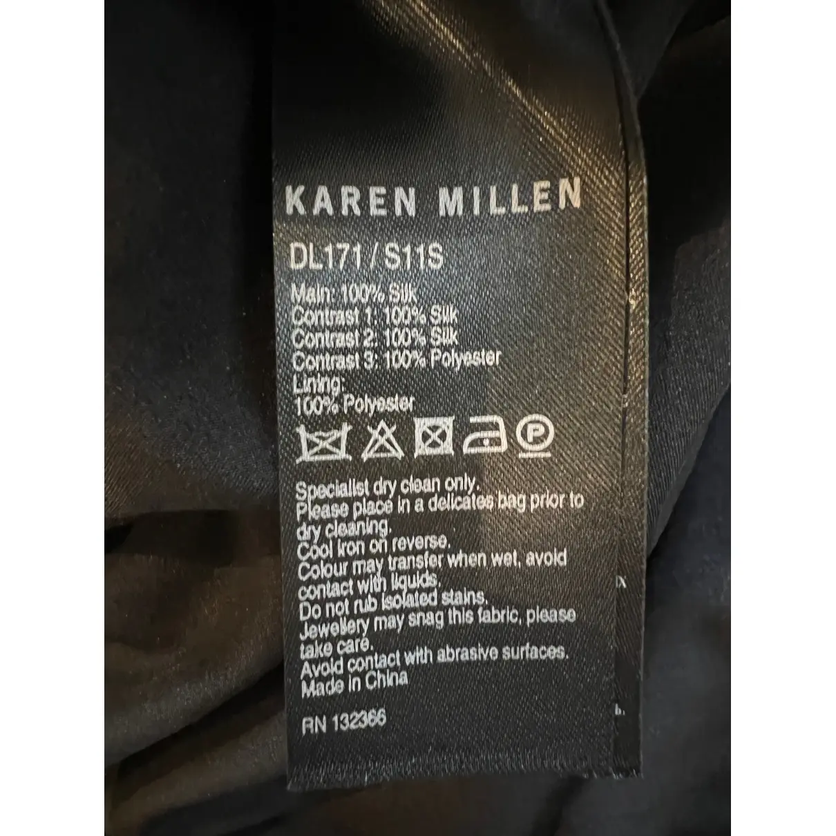 Silk mini dress Karen Millen