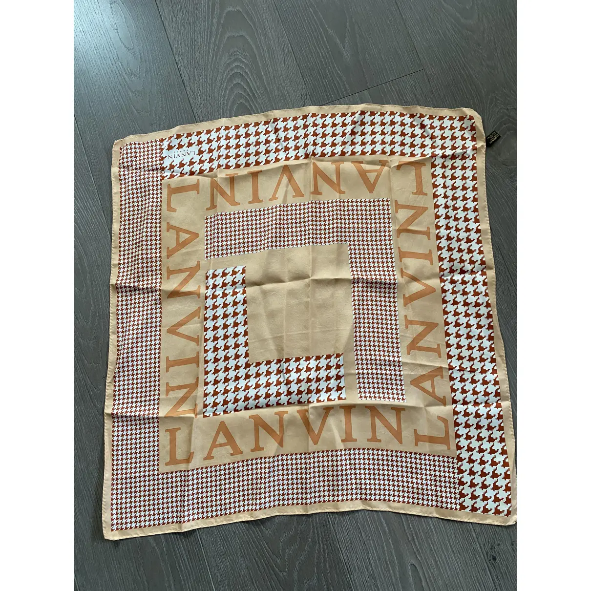Buy Lanvin Silk handkerchief online - Vintage