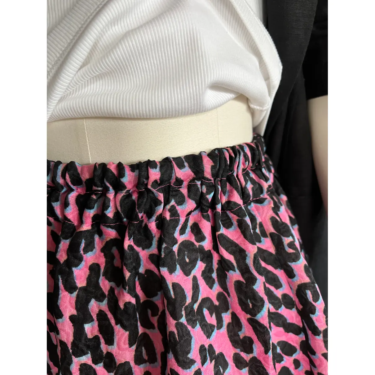 Silk mini skirt Lanvin