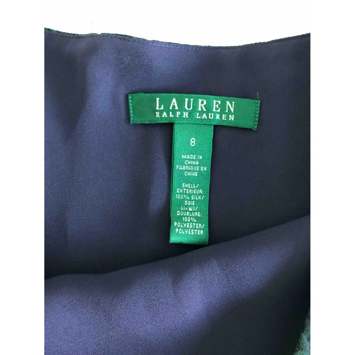 Buy Lauren Ralph Lauren Silk mid-length skirt online