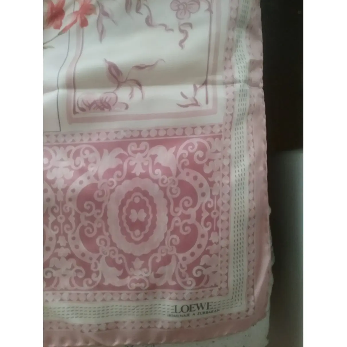 Buy Loewe Silk handkerchief online - Vintage