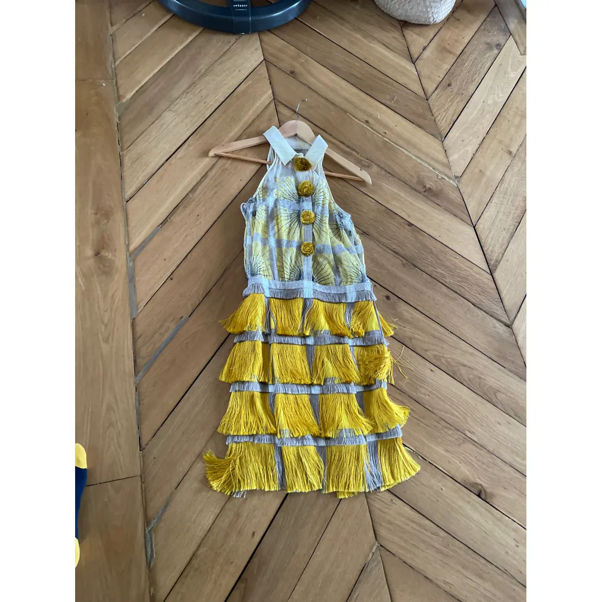 Silk mid-length dress Marco De Vincenzo