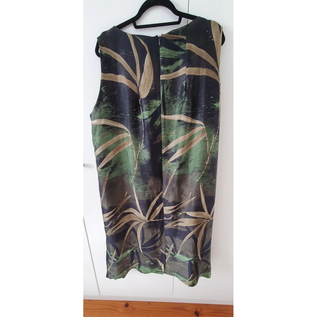 Buy MARINA RINALDI Silk mid-length dress online