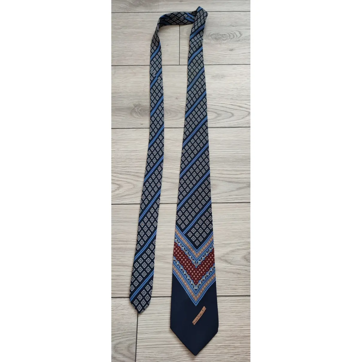 Silk tie MARIO VALENTINO - Vintage