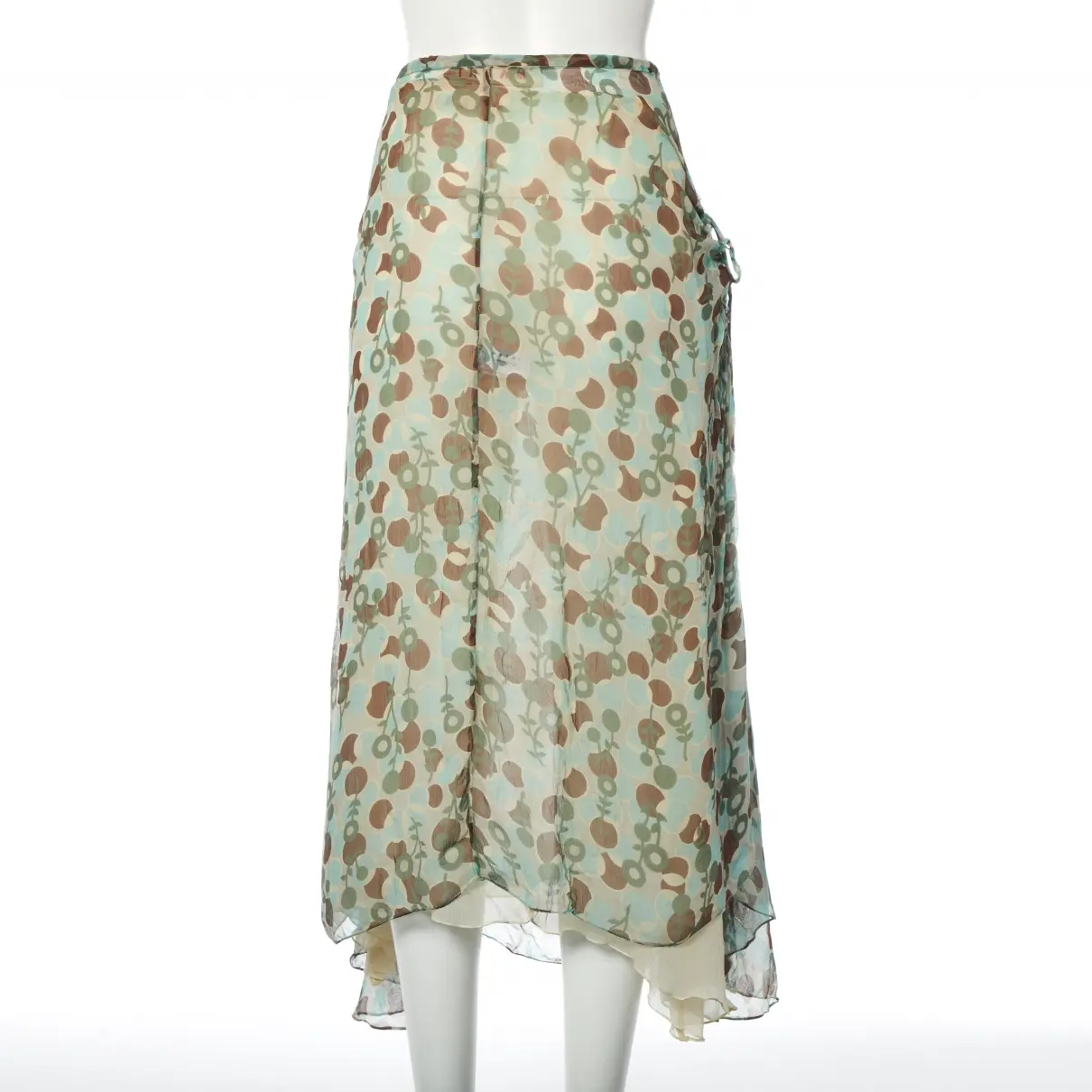 Buy Marni Silk maxi skirt online