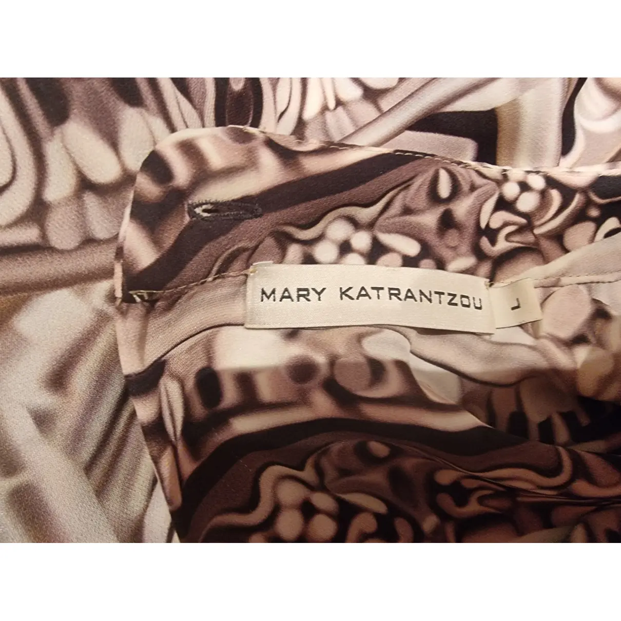 Silk mid-length dress Mary Katrantzou