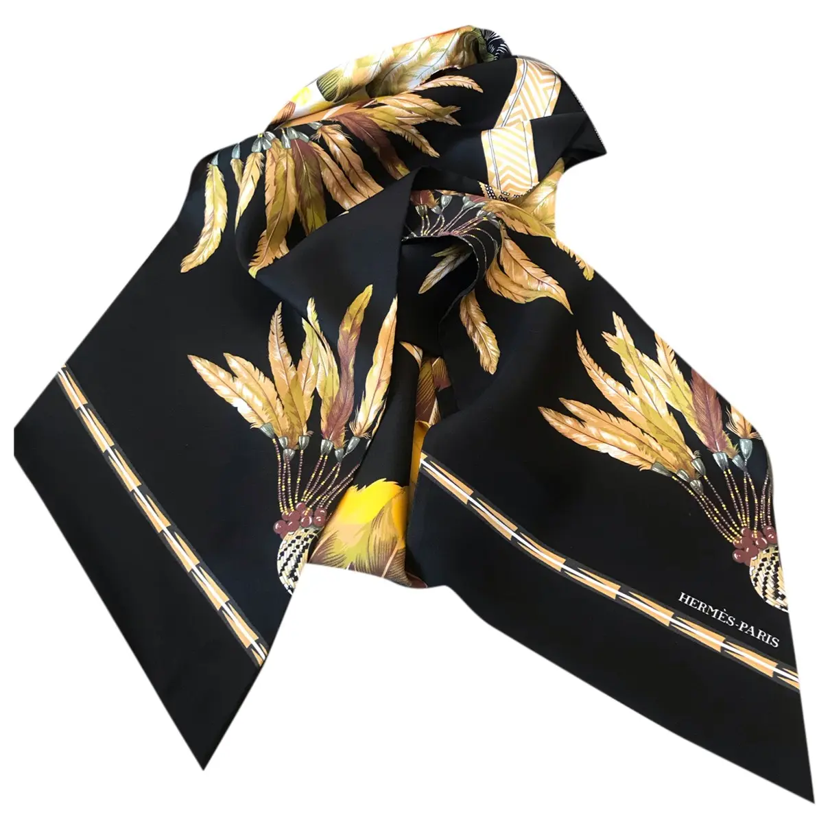Maxi twilly silk scarf Hermès