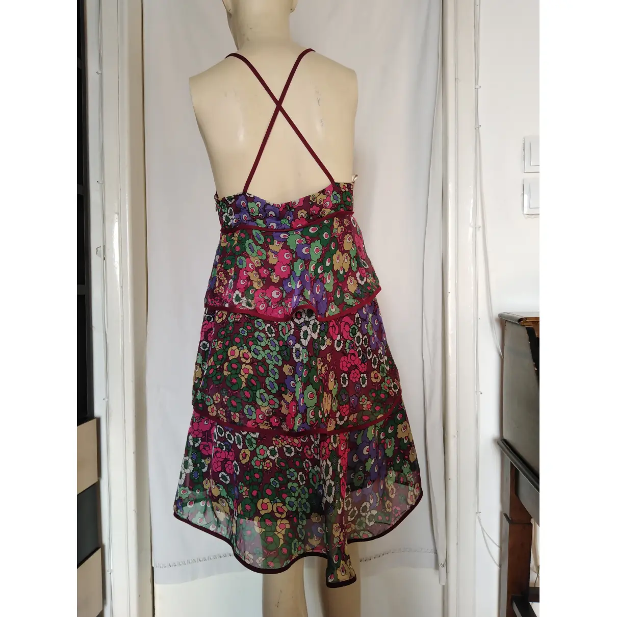 Buy NOLITA Silk mid-length dress online