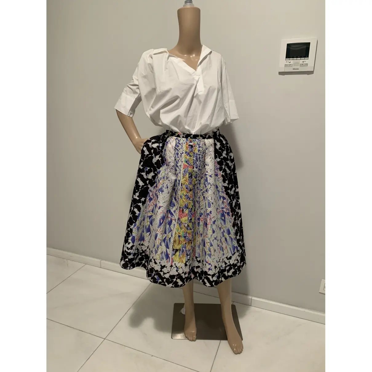 Peter Pilotto Silk mid-length skirt for sale