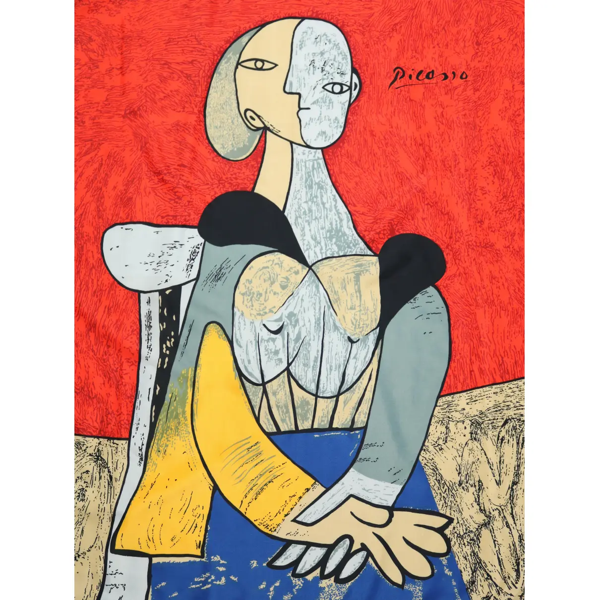 Luxury Picasso Scarves Women - Vintage