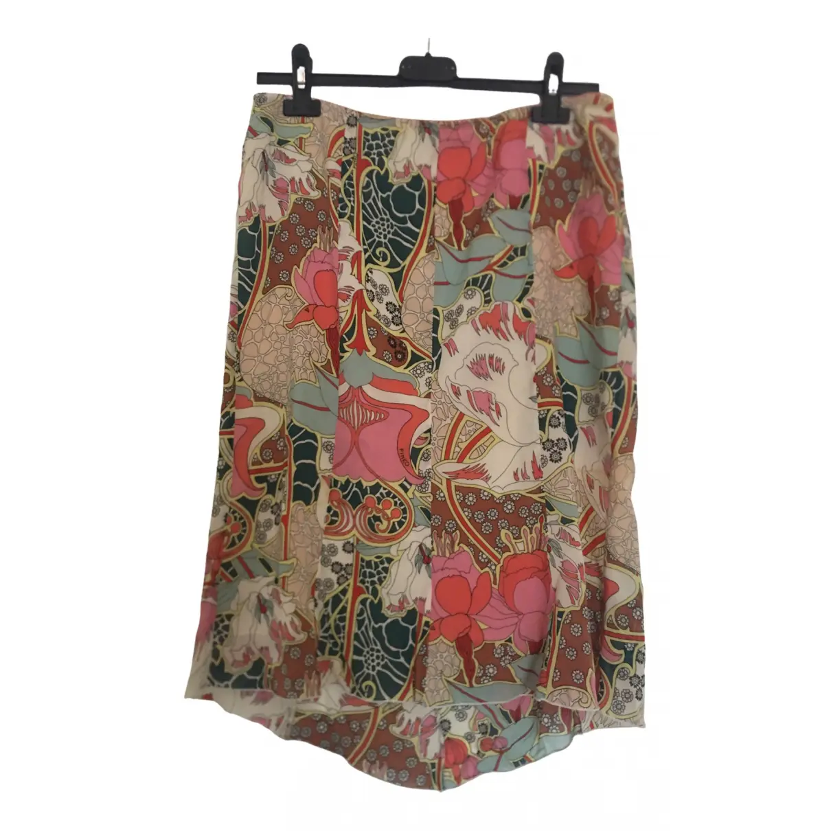 Silk mid-length skirt Pinko