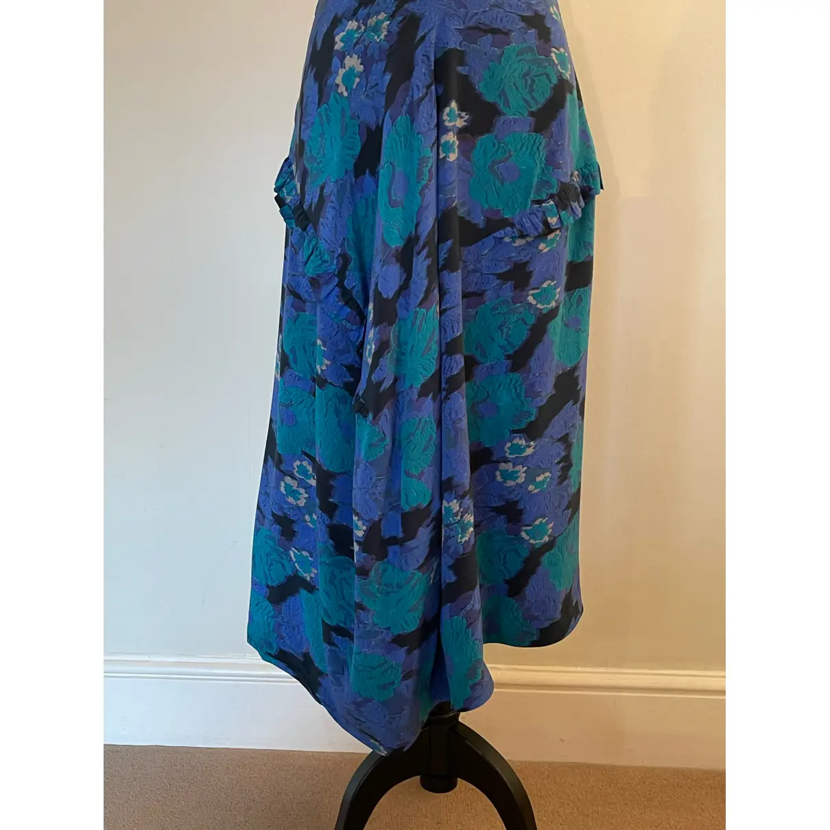 Silk mid-length skirt Preen by Thornton Bregazzi