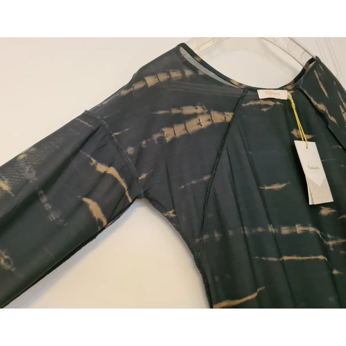 Buy Rabens Saloner Silk maxi dress online
