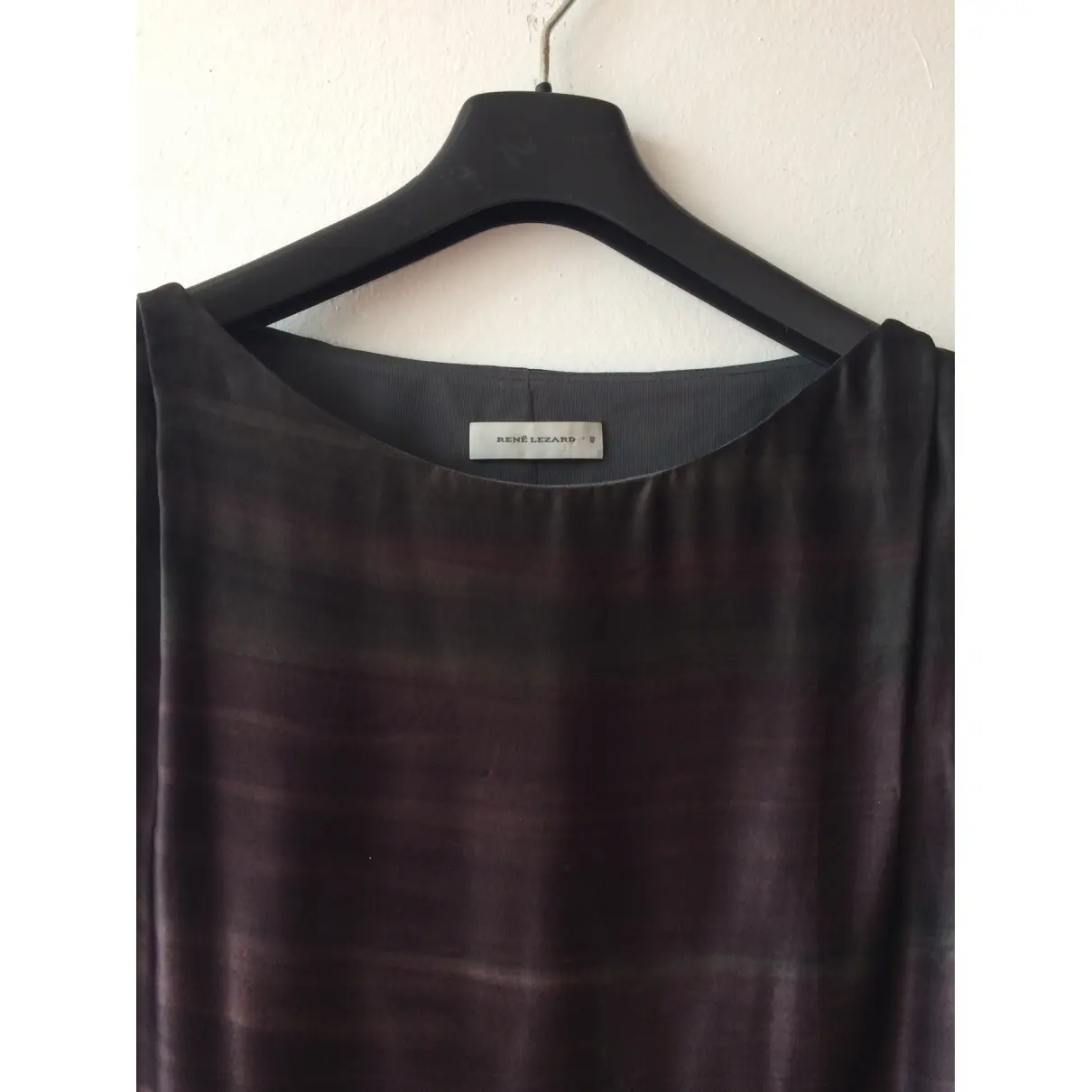 Buy RENÉ LEZARD Silk mid-length dress online