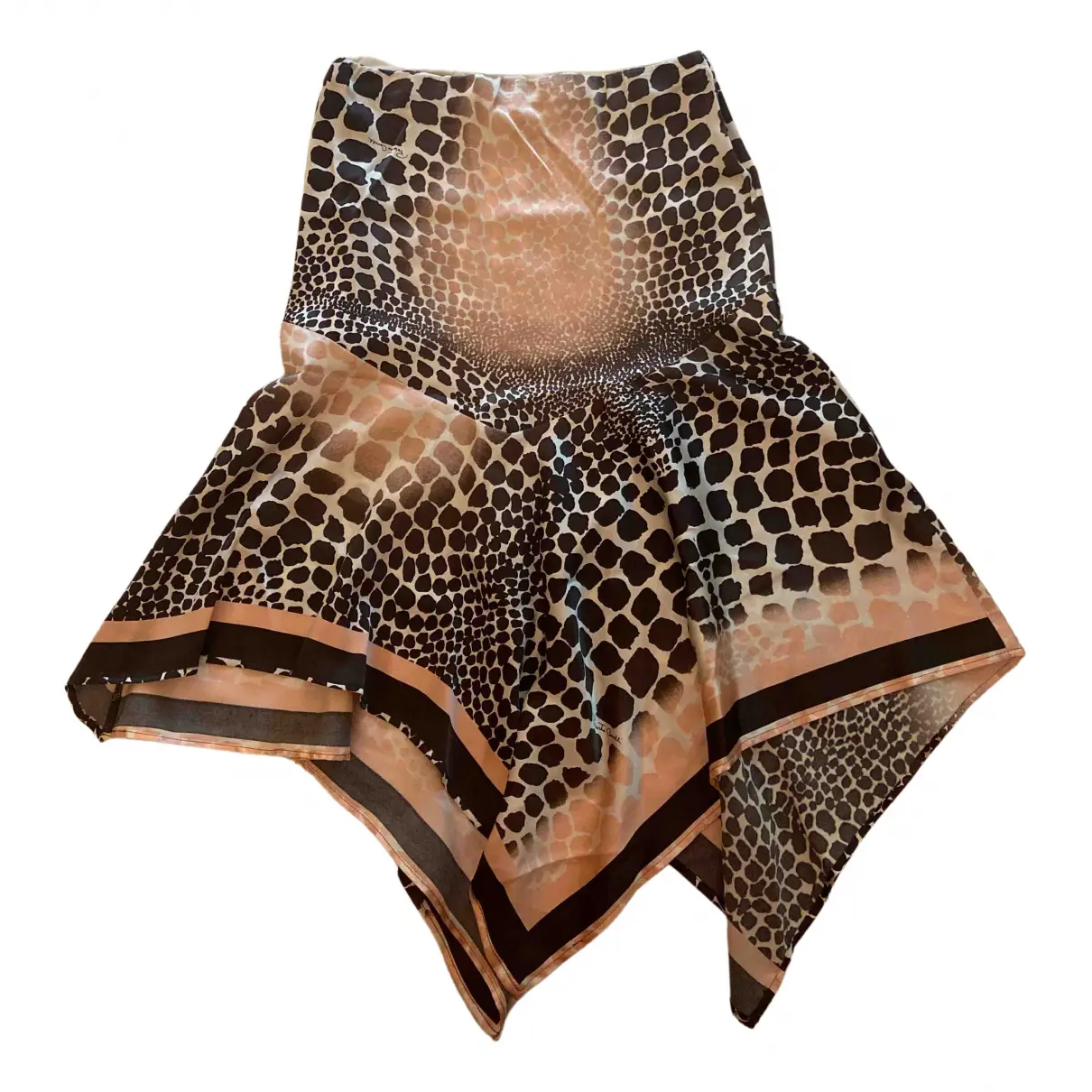 Silk mid-length skirt Roberto Cavalli