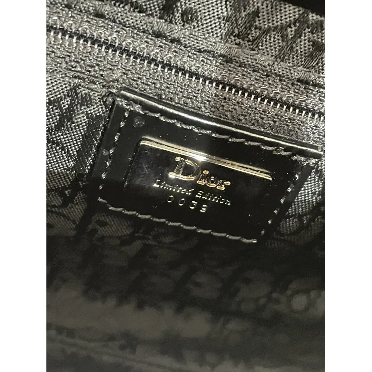 Saddle silk handbag Dior