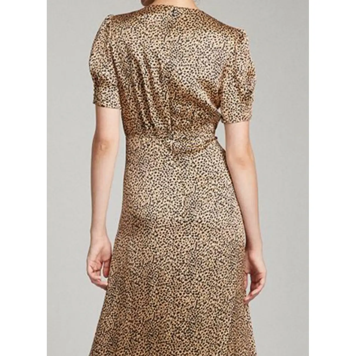 Buy Saloni Silk mid-length dress online