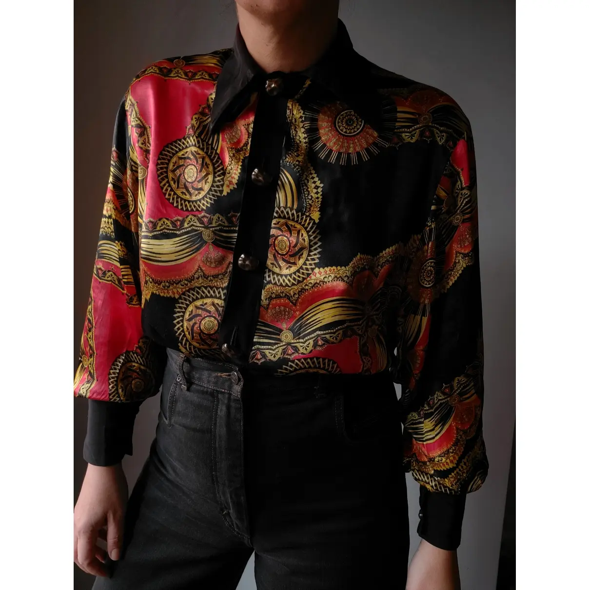 Silk shirt Sandro - Vintage
