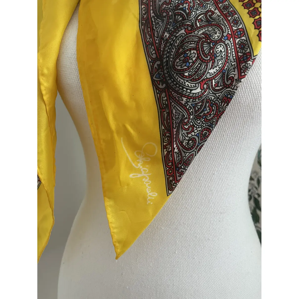 Buy Schiaparelli Silk scarf online - Vintage